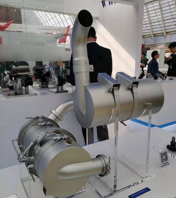 尾氣后處理排氣系統